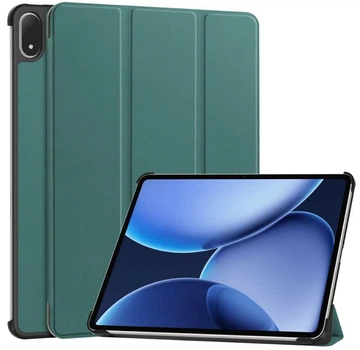 Чехол Smart Case на OnePlus Pad 2 Pro (13.2") / чехол для планшета с функцией подставки / зеленый