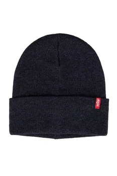 Мужская вязаная шапка Levi's one size Синий (148769)