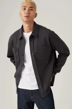 Мужская джинсовая куртка Levi's 54(2XL) Серый (148743)