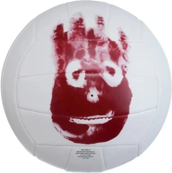 Волейбольний м'яч Wilson MR WILSON CASTAWAY SS13 біло-червоний WTH4615XDEF, Білий, Розмір (EU) - 5