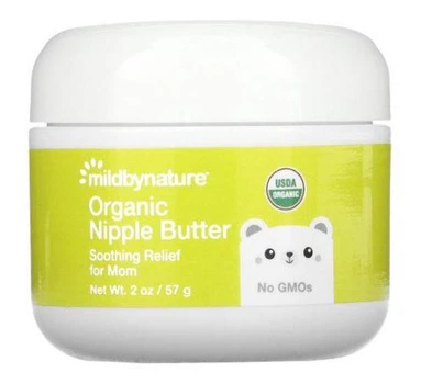 Органічне масло для сосків Mild By Nature Organic Nipple Butter, 87 г