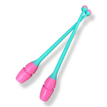 Булавы Chacott для художественной гимнастики 234 Pink x Peppermint Green, Булавы гимнастические