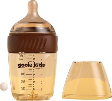 Бутылочка Goole Kids для новорожденных против коликов антиколиковая с силиконовой соской 160 мл (JSO-Jm-goolekids-8-J80)