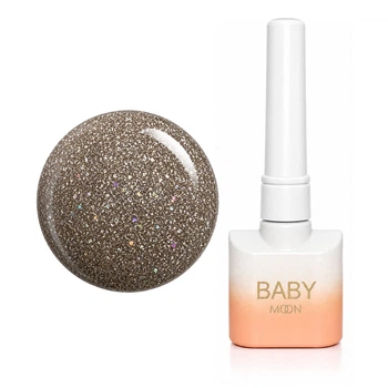 Гель-лак для ногтей Baby Moon 8 мл № 020 Серебряный космос ( 5905123018589 )