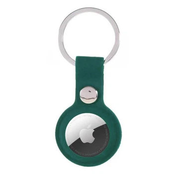 Брелок Silicone Key Ring для AirTag/ AirTag 2 Dark green