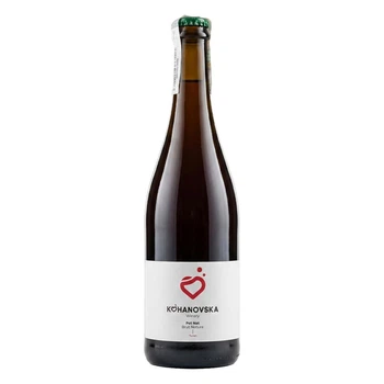 Вино ігристе Kohanovska Pet-Nat Turan червоне брют-натюр 0.75 л 10.5%