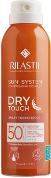 Сонцезахисний спрей Rilastil Sun System Dry Touch SPF50+ 200 мл (8055510247829)