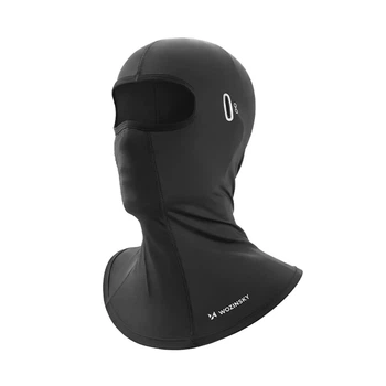 Балаклава Wozinsky WKM-02B маска на лицо мотоцикл велосипед с отверстиями для очков Black (5907769380648)