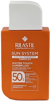 Сонцезахисний флюїд для обличчя Rilastil Sun System Water Touch SPF50+ 50 мл (8058031942167)