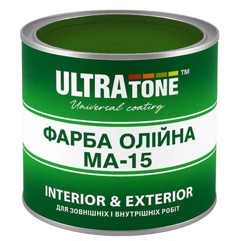 Фарба Олійна ULTRAtone МА-15 Зелена 2,5 кг