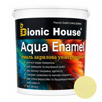 Фарба-емаль для дерева Bionic-House Aqua Enamel 10л Фісташка