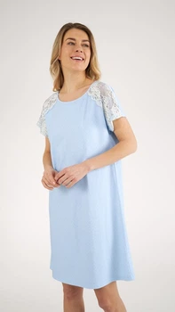 Ночная рубашка Ellen Ayri 120/16/02 2XL голубая