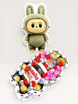 Подарочный набор бокс для нее "Sweet Moments Labubu"