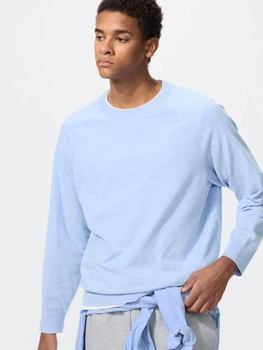 Джемпер мужской Uniqlo 766292437 XL Голубой (1159864449)