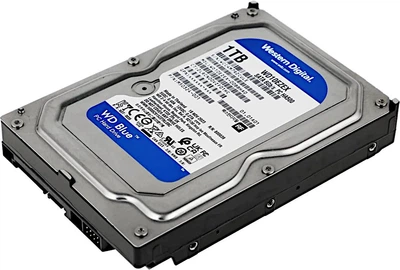 Жесткий диск Western Digital Blue 1TB 7200rpm 64MB WD10EZEX 3.5 SATA III Refurbished