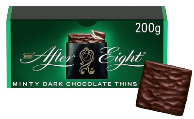 Шоколадные Конфеты Nestle After Eight Dark Mint Thins Мятные 200г