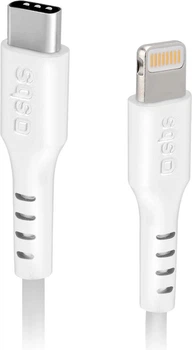 Кабель SBS USB Type-C - Apple Lightning 2 м White (TECABLELIGTC2W)