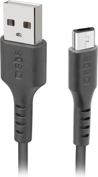 Кабель SBS USB Type A - micro-USB 2 м Black (TECABLEMICRO2K)