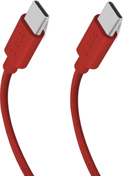 Кабель SBS USB Type-C - USB Type-C 1.5 м Red (TECABLETISSUETCCR)