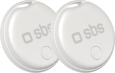 Lokalizator SBS Track My Dot Kit 2 szt. White (TEFINDTAGAP2SET)