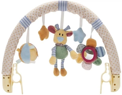 Zawieszka do wózka Baby Mix z pluszowymi zabawkami 13758 (8596164137581)
