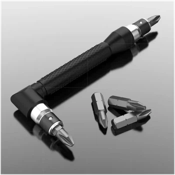 Угловой держатель для отверточных насадок 1/4" 108 мм
