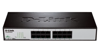 Комутатор D-Link DES-1016D/E 16-port 10/100Mbps Unmanaged Standalone Switch
