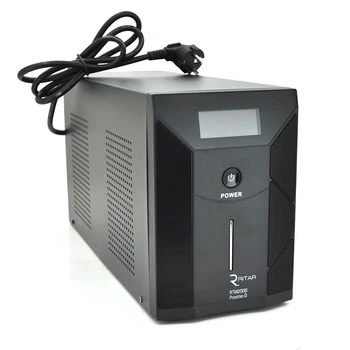 ДБЖ Ritar RTM2000 (1200W) Proxima-D LCD, AVR, 2st, 3xSCHUKO socket, 4x12V7,5Ah, metal Case (UG-5864)