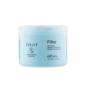 Маска-філер для волосся з кератином і гіалуроновою кислотою Kaaral Purify Filler Mask 500 мл