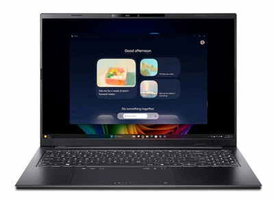 Ноутбук Acer Swift Go 16 AI (NX.JNMEP.004), Intel Core Ultra 9 288V / 16" / OLED / 120 Гц / RAM 32 ГБ LPDDR5X / SSD 2 ТБ / Intel Arc Graphics 140V / Windows 11 Home / Чорний