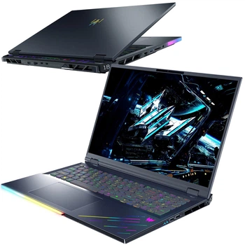 Ноутбук ACER Predator Helios 18 AI (NH.QVWEP.009), Intel Core Ultra 9 275HX / 18" / 120 Гц / RAM 64 ГБ DDR5 / SSD 2 ТБ + 1 ТБ / Intel Graphics + RTX 5090 / Windows 11 Pro / Чорний