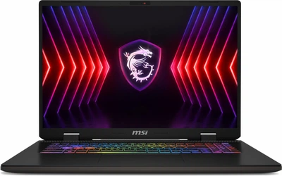 Ноутбук MSI Sword 17 HX (B14VFKG-249XPL-G2A), Intel Core i7-14650HX / 17" / 165 Гц / RAM 16 ГБ DDR5 / SSD 1 ТБ / Intel UHD Graphics + RTX 4060 / Без ОС / Темно-сірий