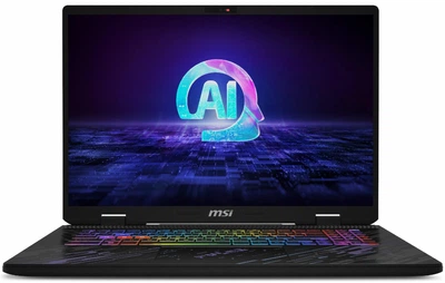 Ноутбук MSI Pulse 17 AI (C1VGKG-079PL-G2A), Intel Core Ultra 7 155H / 17" / 240 Гц / RAM 16 ГБ DDR5 / SSD 1 ТБ / Intel Arc Graphics + RTX 4070 / Windows 11 Home / Чорний