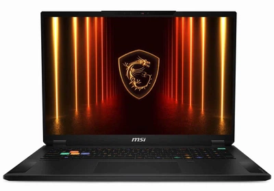 Ноутбук MSI Stealth 18 HX AI (STEALTH 18 HX AI A2XWHG-038PL), Intel Core Ultra 9 275HX / 18" / 240 Гц / RAM 32 ГБ DDR5 / SSD 2 ТБ / Intel Graphics + RTX 5070 Ti / Windows 11 Pro / Чорний