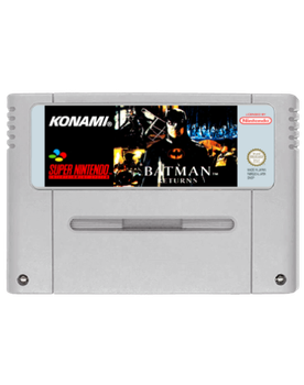 Игра Nintendo SNES Batman Returns Europe Английская Версия Только Картридж Б/У