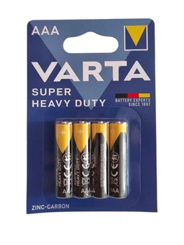 Батарейка Varta R3 Super Heavy Duty B4 4 шт. 6187