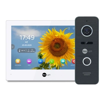 Комплект відеодомофону Neolight ALPHA Hybrid HD KIT Black