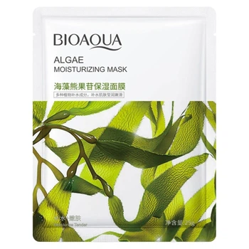 Увлажняющая тканевая маска Bioaqua с экстрактом водорослей 30 г