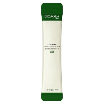 Нічна маска для обличчя Bioaqua Collagen Firming Good Night Mask, 4 мл