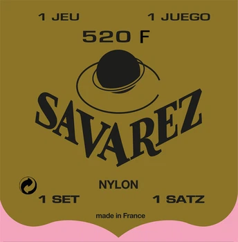 Струны для классических гитар Savarez Traditional 520F (silver wound G3) Normal Tension (R112584)