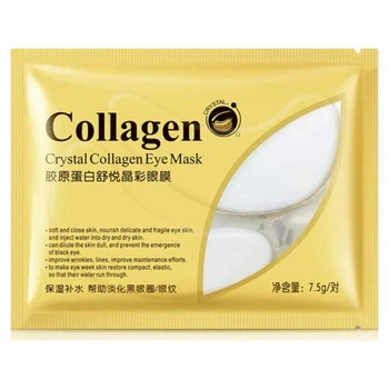 Гідрогелеві патчі під очі Bioaqua Crystal Collagen Eye Mask, 7 мл