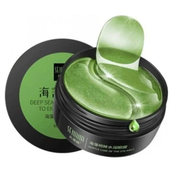 Гидрогелевые патчи под глаза с экстрактом морских водорослей Senana Deep Seaweed Collagen Eye Mask, 60 шт