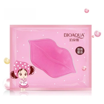 Увлажняющая маска-патч для губ с экстрактом коллагена Bioaqua Lip Mask, 8 г