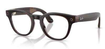 Смарт-очки Ray-Ban Meta Scriber Optics Gen 2 Shiny Transparent Umber Frame / Demo Lens (RW7002 8532 49-22)