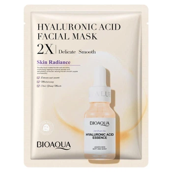 Тканевая маска для лица Bioaqua с экстрактом гиалуроновой кислоты, 30 г