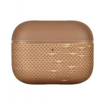 Чохол Pitaka Aramid Fiber Magnetic Case для Airpods Pro 3 Golden Glint (APM2504)