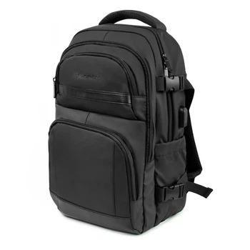 Рюкзак Wozinsky WPW-20L с карманом для ноутбука дорожный 40x20x25 см для багажной полки - черный (5907769385261)