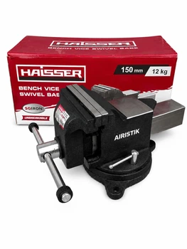 Тиски поворотные SG Iron Haisser 150 мм 12 кг.Тиски станочные большие
