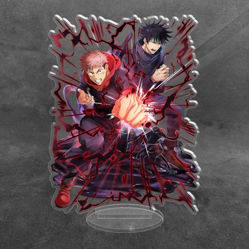 Акрилова колекційна фігурка Аніме: Магічна битва Jujutsu Kaisen Yuuji, Megumi 15 см