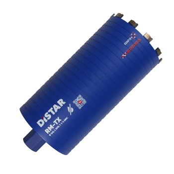 Сверло алмазное Distar по бетону d=162мм L=300мм, хвостовик 1_1/4 UNC, для роботы с микроударом, RM-TX (10215129013)